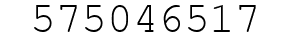 Number 575046517.