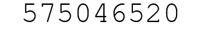 Number 575046520.
