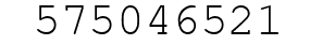 Number 575046521.