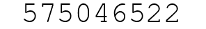 Number 575046522.