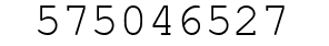 Number 575046527.