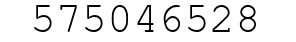 Number 575046528.