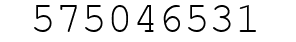 Number 575046531.