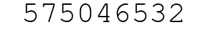 Number 575046532.