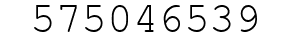 Number 575046539.
