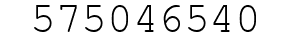Number 575046540.