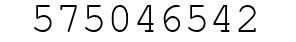 Number 575046542.