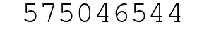 Number 575046544.