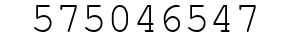Number 575046547.