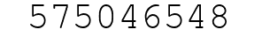 Number 575046548.