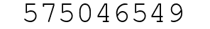 Number 575046549.