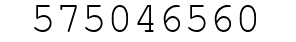 Number 575046560.