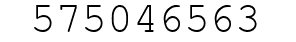 Number 575046563.