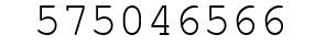 Number 575046566.
