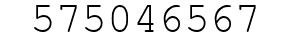 Number 575046567.