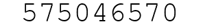 Number 575046570.