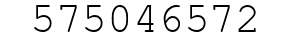 Number 575046572.