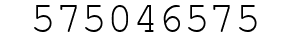 Number 575046575.