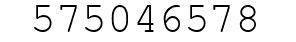 Number 575046578.