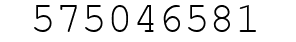 Number 575046581.