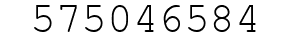 Number 575046584.