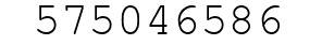 Number 575046586.