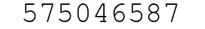 Number 575046587.