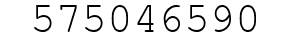 Number 575046590.