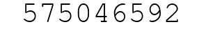 Number 575046592.