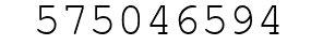 Number 575046594.