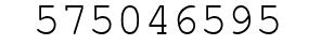 Number 575046595.