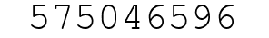 Number 575046596.