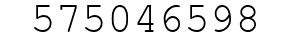 Number 575046598.