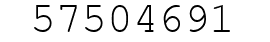 Number 57504691.