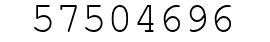 Number 57504696.