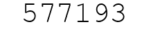 Number 577193.