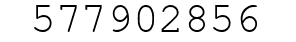 Number 577902856.
