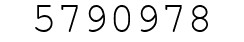 Number 5790978.