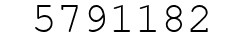 Number 5791182.
