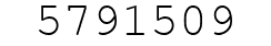 Number 5791509.