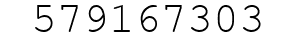 Number 579167303.