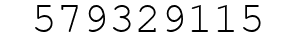 Number 579329115.