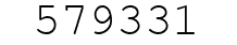 Number 579331.