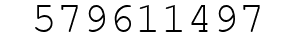 Number 579611497.