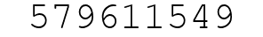 Number 579611549.