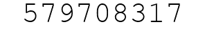 Number 579708317.