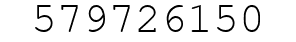 Number 579726150.