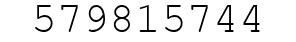 Number 579815744.