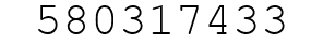 Number 580317433.