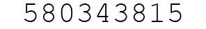 Number 580343815.